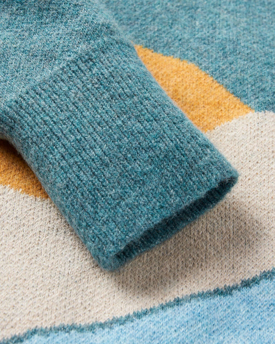 Women's Vista Knitted Jumper - Light Blue