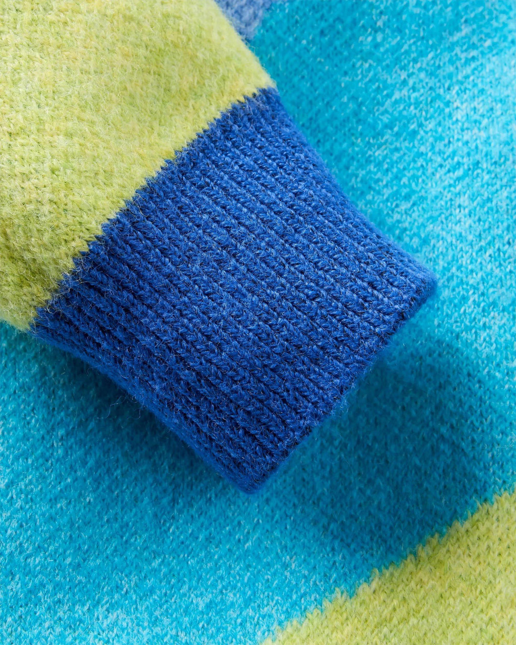 Women's Scenic Knitted Jumper - Blue