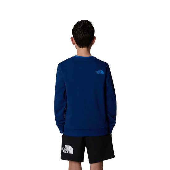 Kids' Drew Peak Light Crew Sweatshirt - Blue