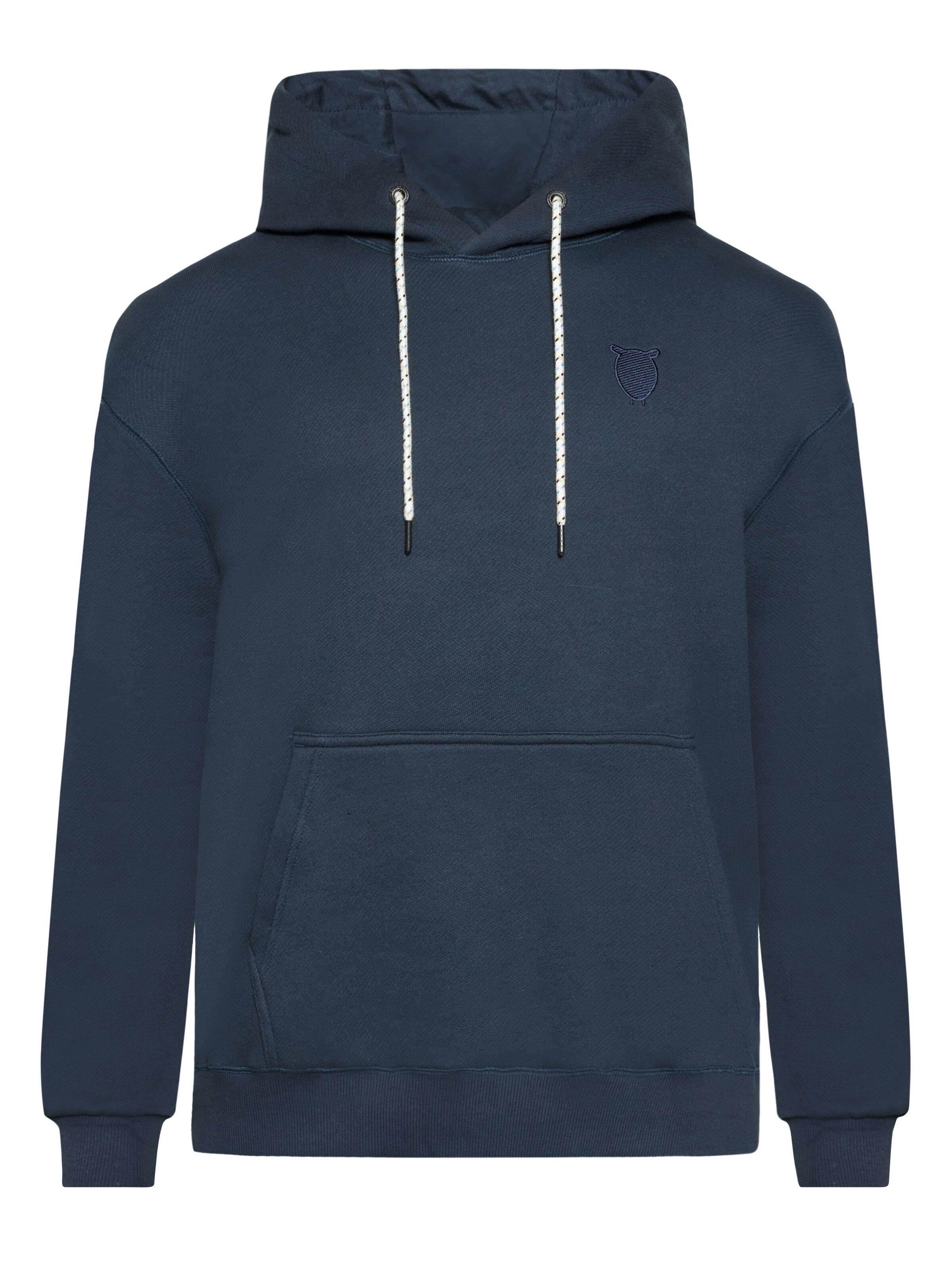 Men's Diagonal Terry Hoody - Navy