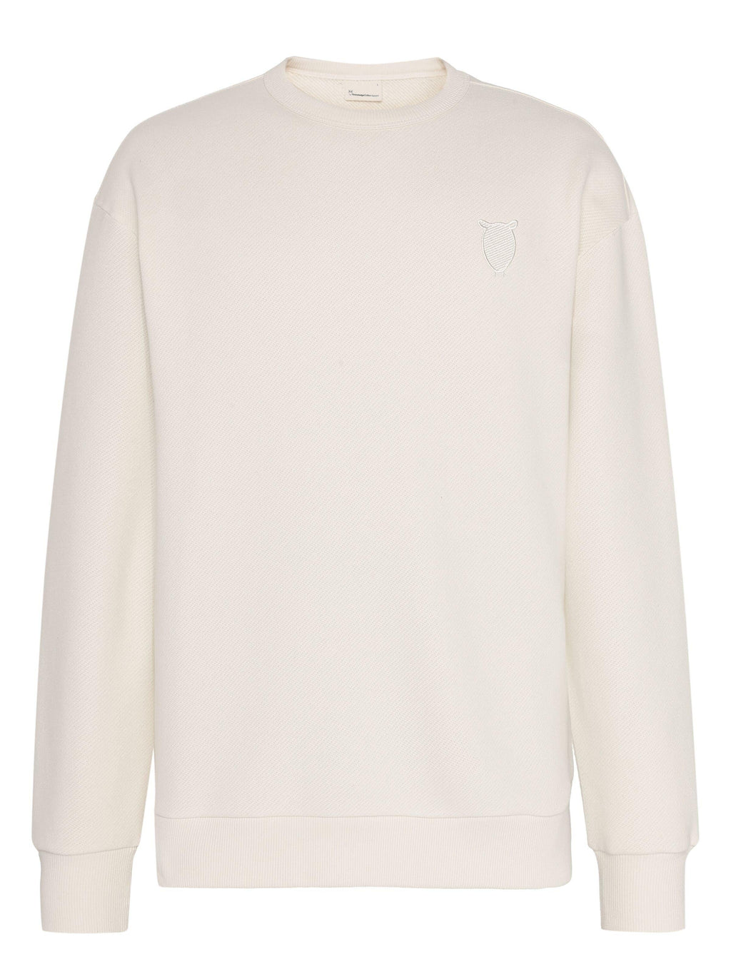 Men's Diagonal Terry Sweatshirt - Cream