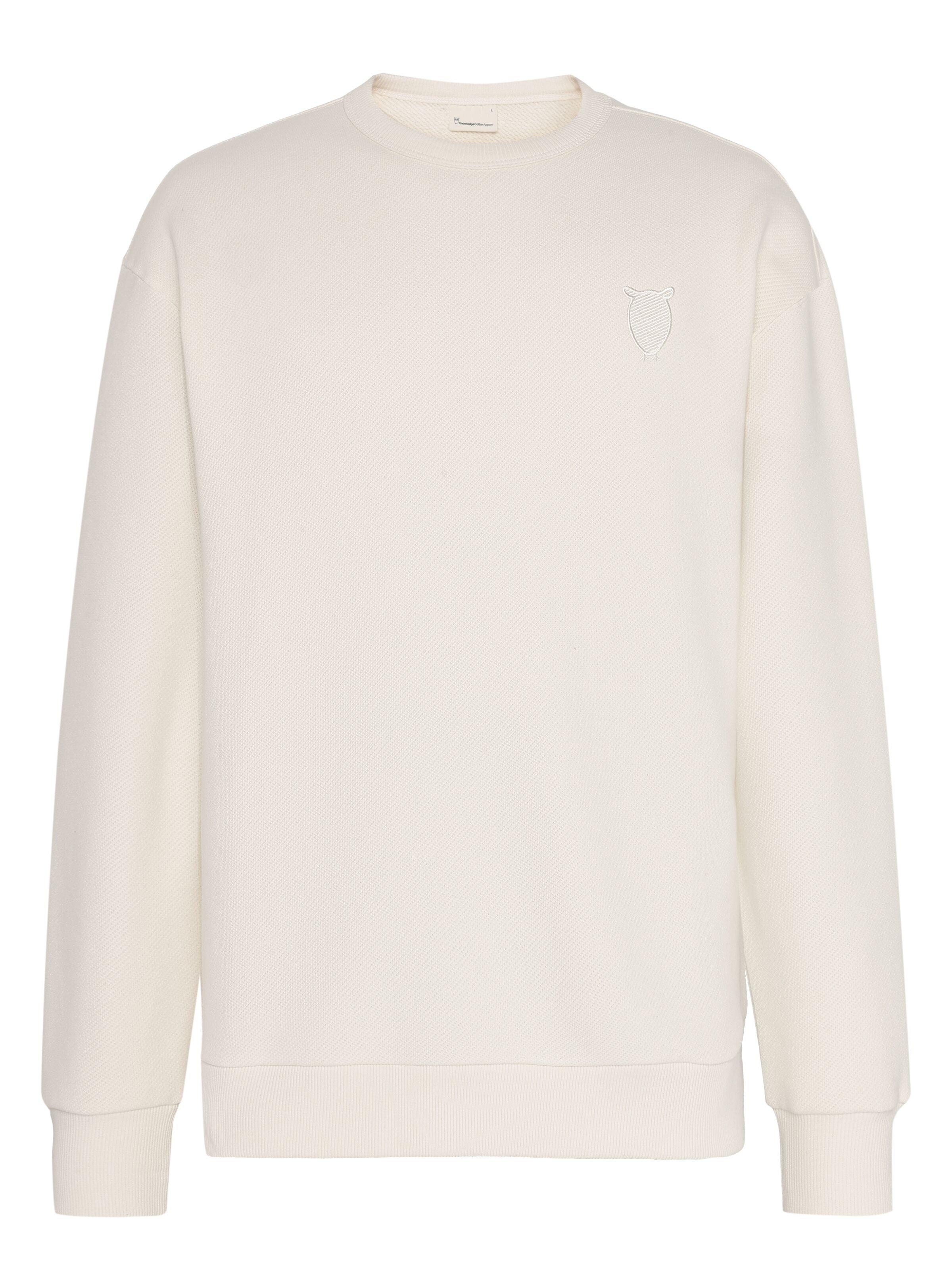 Men's Diagonal Terry Sweatshirt - Cream