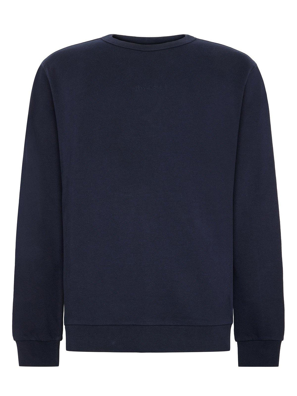 Men's Logo Embroidery Crewneck Sweatshirt - Navy