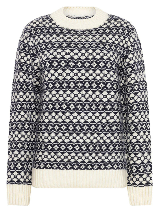 Women's Lambswool Sweater - Blue