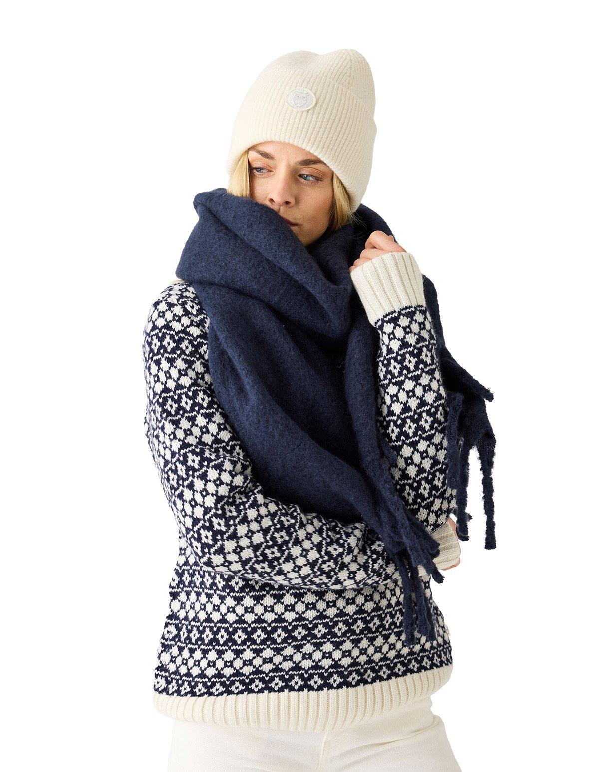 Women's Lambswool Sweater - Blue