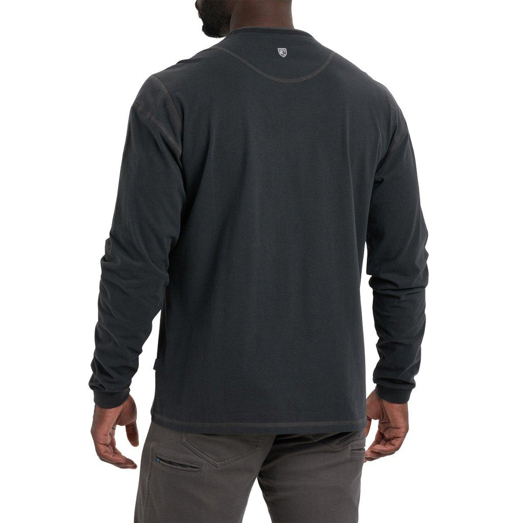 Men's Kommando Crew Long-Sleeve Top - Black