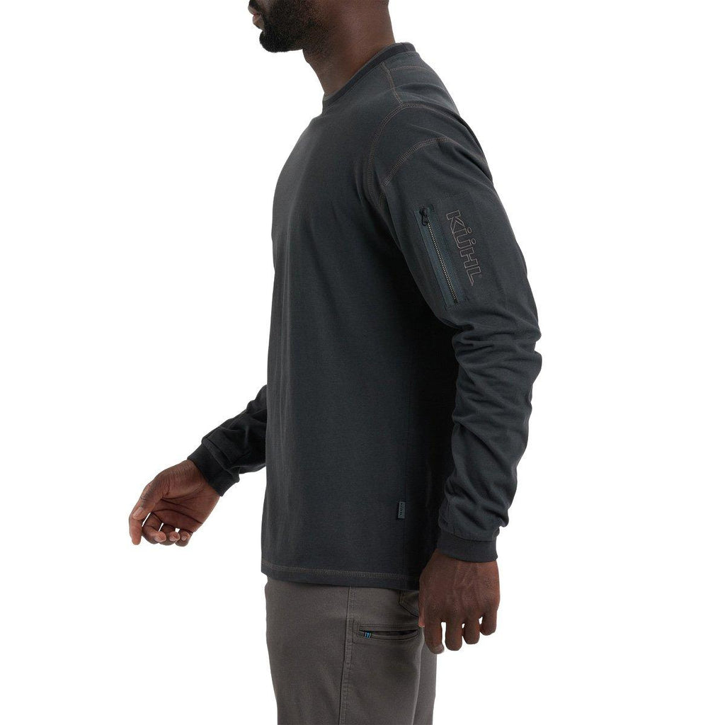 Men's Kommando Crew Long-Sleeve Top - Black
