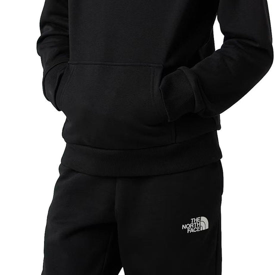 Kids' Simple Dome Hoodie - Black