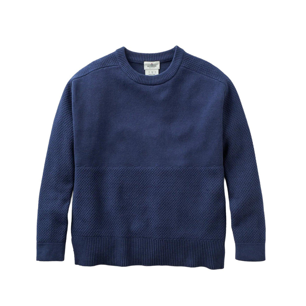 Women's Cove Cotton Knitted Jumper - Navy
