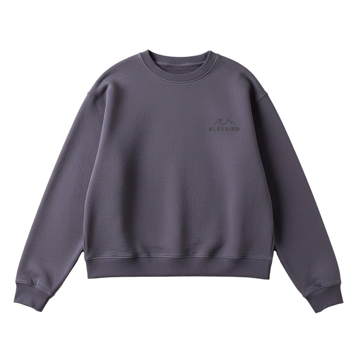 Women's All Day Cropped Crew Top - Purple