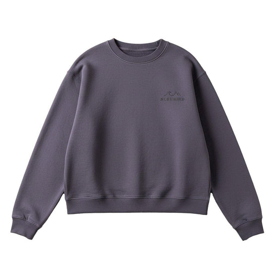 Women's All Day Cropped Crew Top - Purple