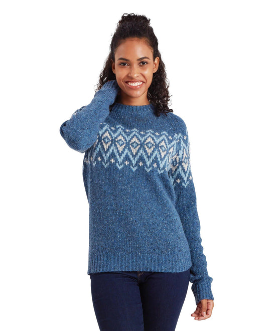 Women's Dumji Crew Sweater - Blue