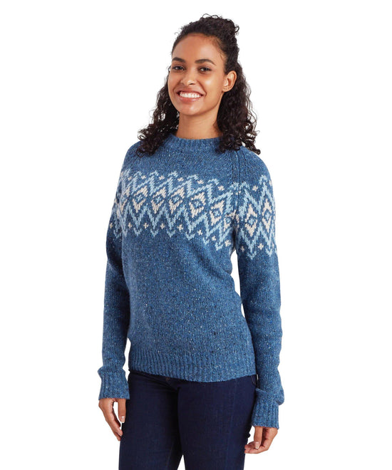 Women's Dumji Crew Sweater - Blue