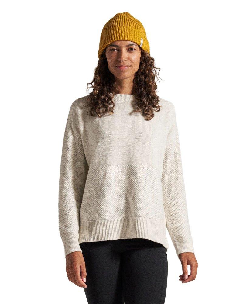 Women's Cove Cotton Knitted Jumper - White