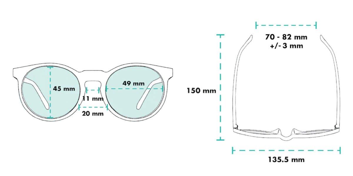 Nine Dollar Pour Over Sunglasses - Tortoiseshell