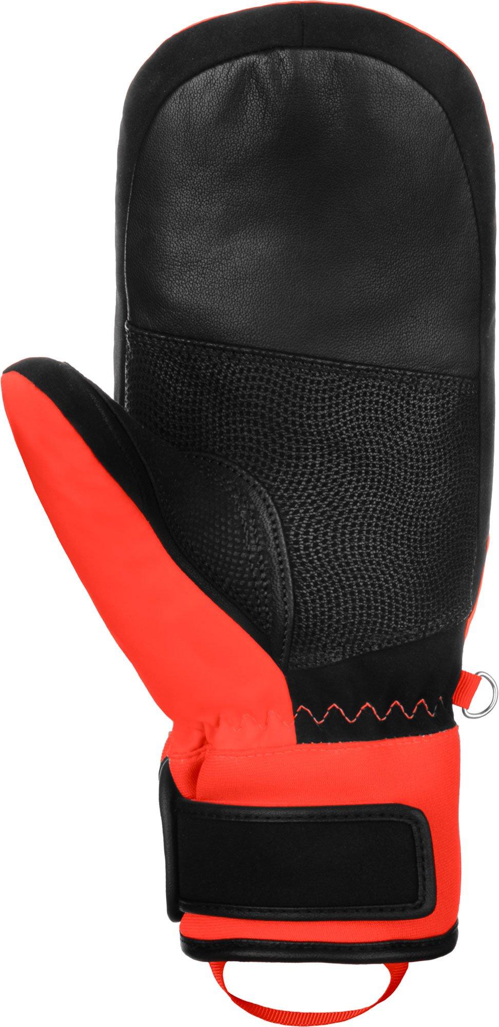 Reusch WC Warrior R-Tex XT Mitten - Black / Fluo Red