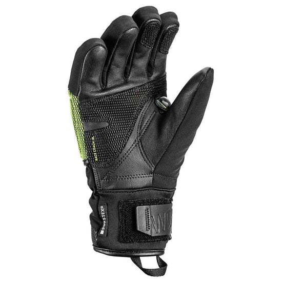 WCR Coach 3D Junior Race Gloves -  Black/Yellow