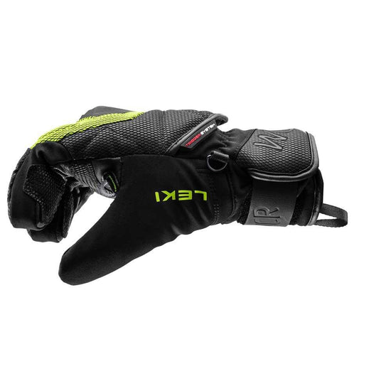 WCR Coach 3D Junior Race Gloves -  Black/Yellow