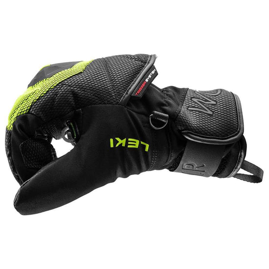 WCR Coach 3D Junior Race Gloves -  Black/Yellow