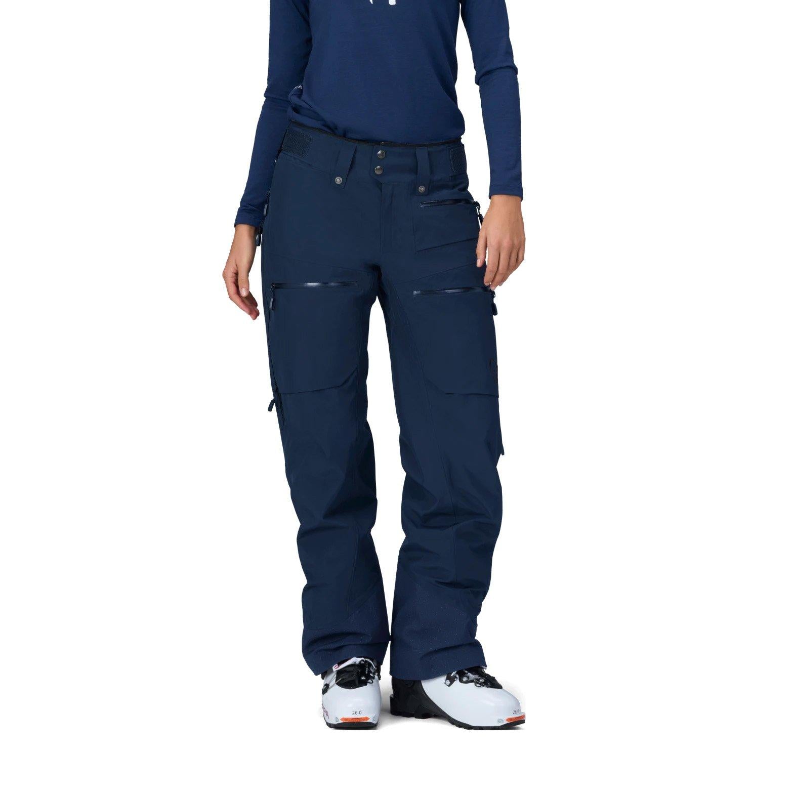 Norrona Women's Lofoten GORE-TEX Insulated Pants - Navy | Tiso