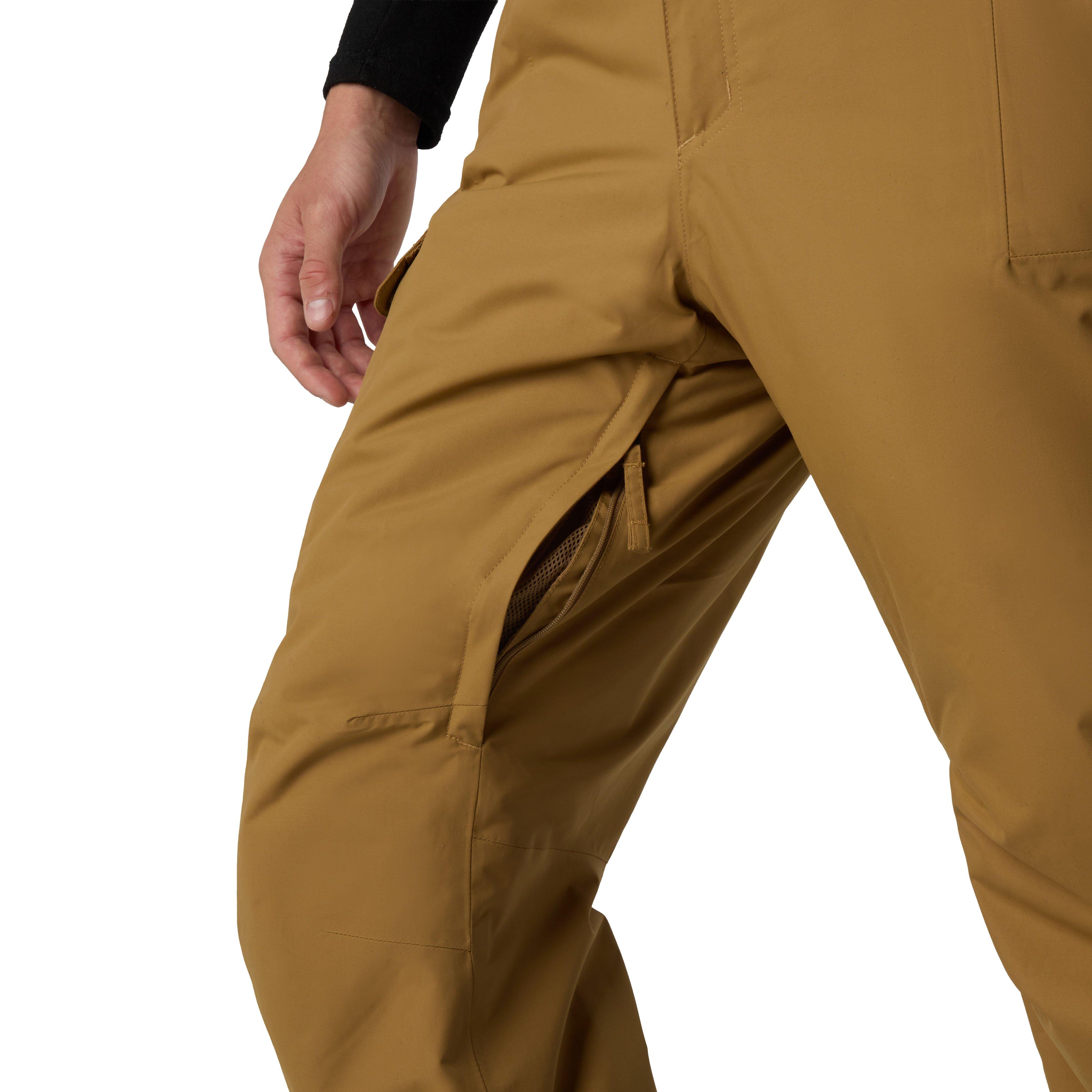 Men's Freedom Insulated Ski Pants - Brown