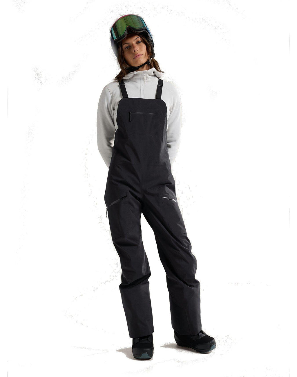 Womens Sentinel Bib Pants - Black