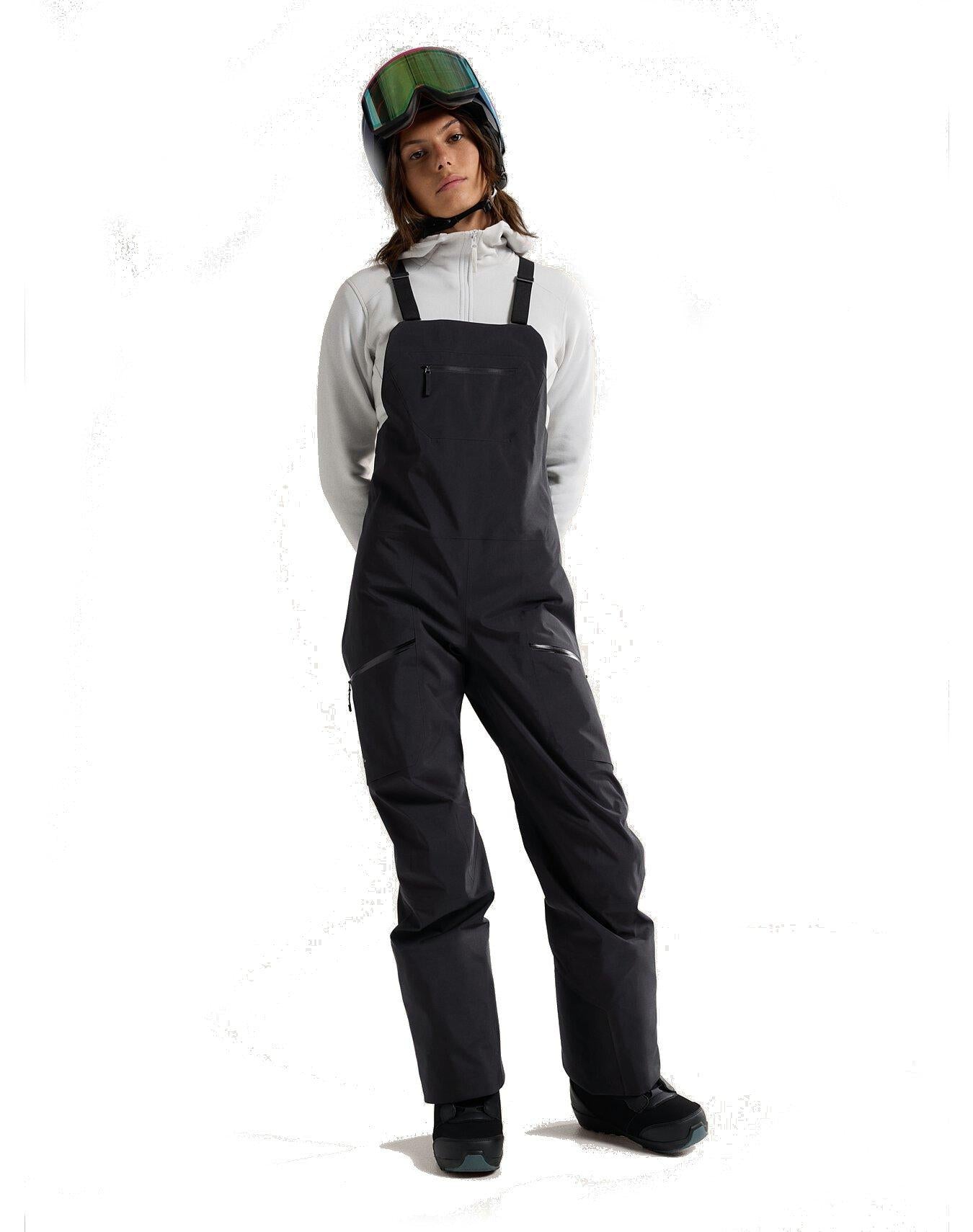 Womens Sentinel Bib Pants - Black
