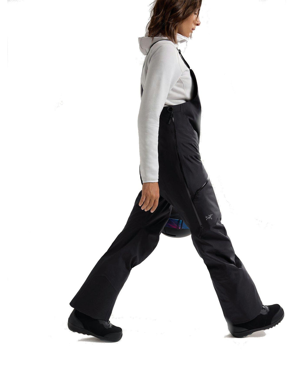 Womens Sentinel Bib Pants - Black