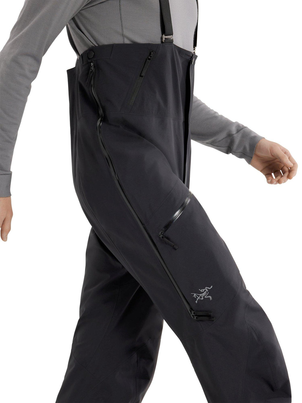 Men's Rush GORE-TEX Bib Pants - Black