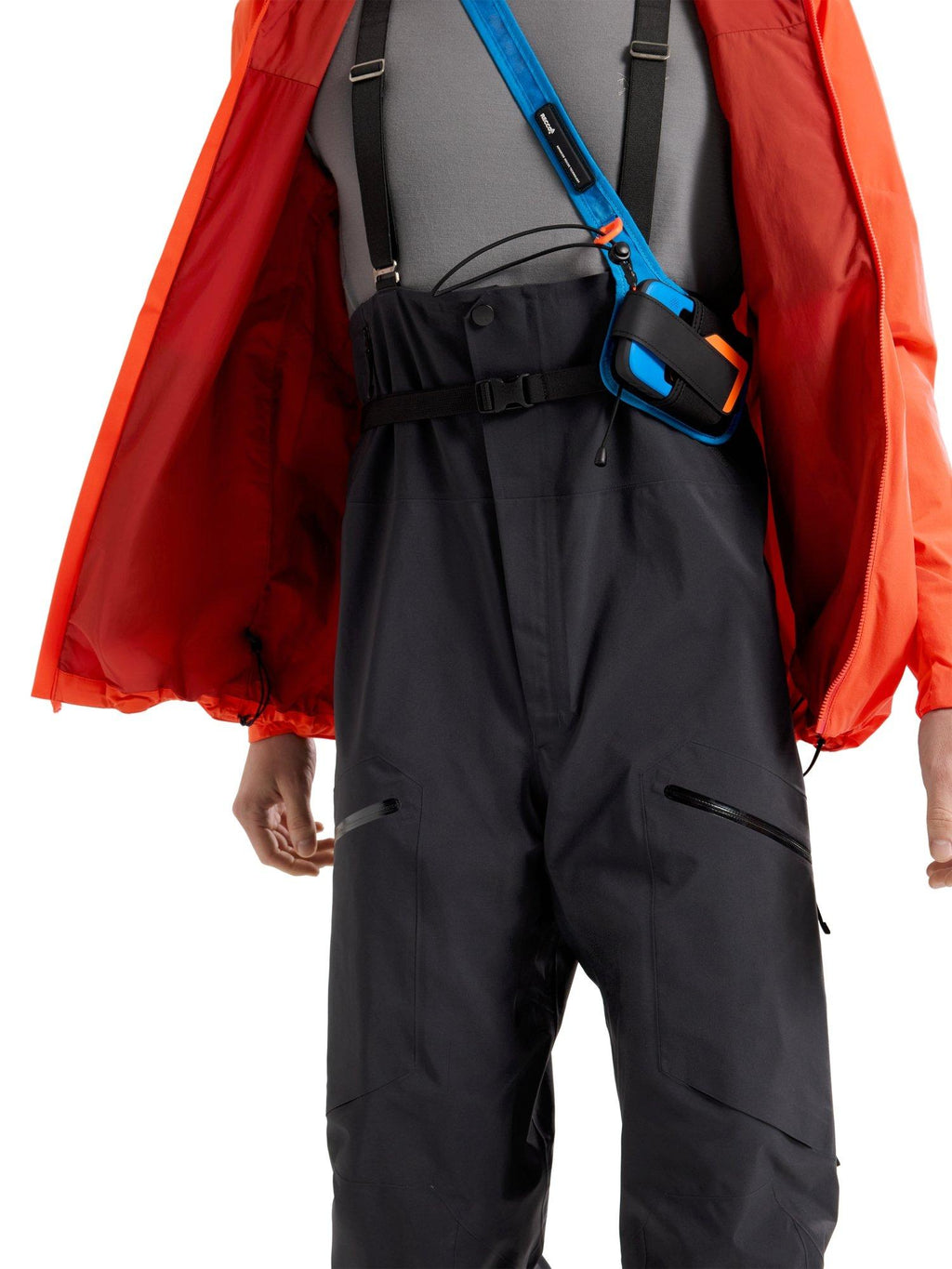 Men's Rush GORE-TEX Bib Pants - Black