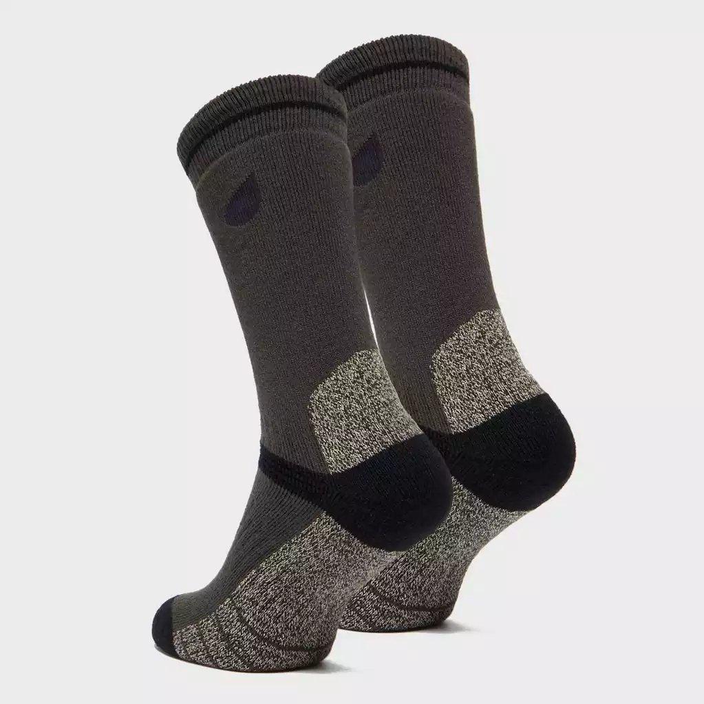 Men's Heavyweight Outdoor Sock 2-Pack - Dark Grey