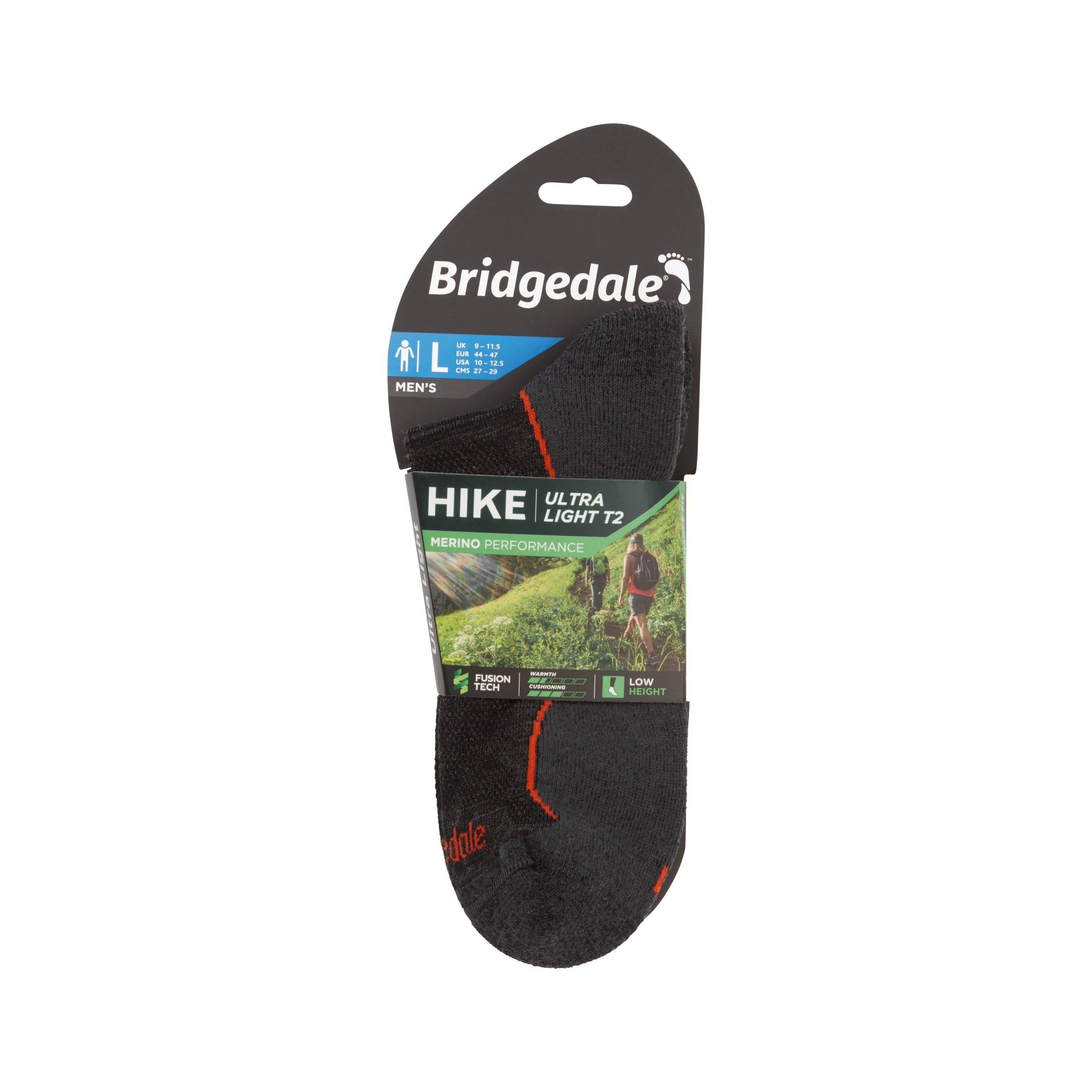 Men's Hike Ultralight T2 Socks - Grey