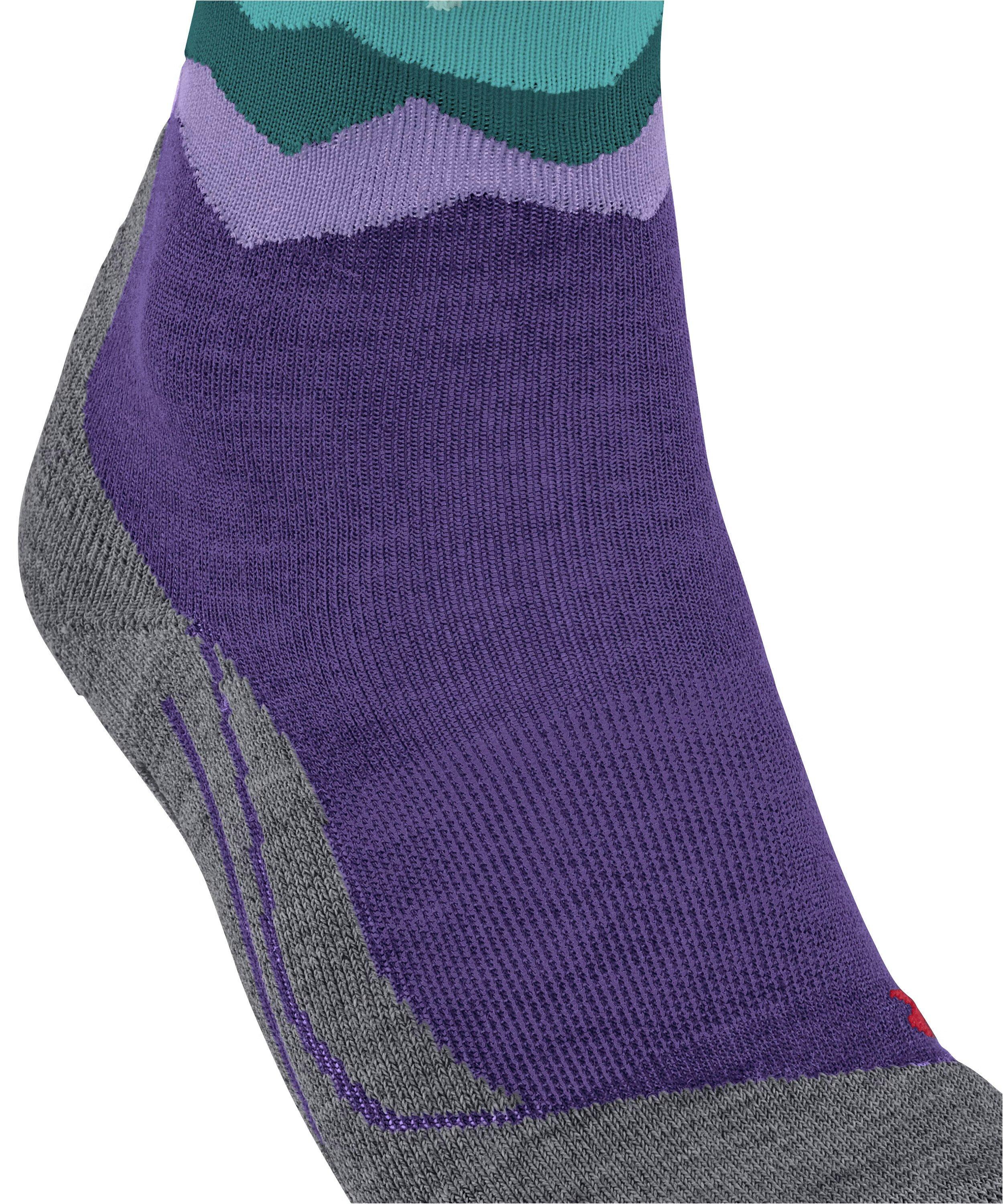 Women's TK2 Explore Crest Trekking Socks - Purple