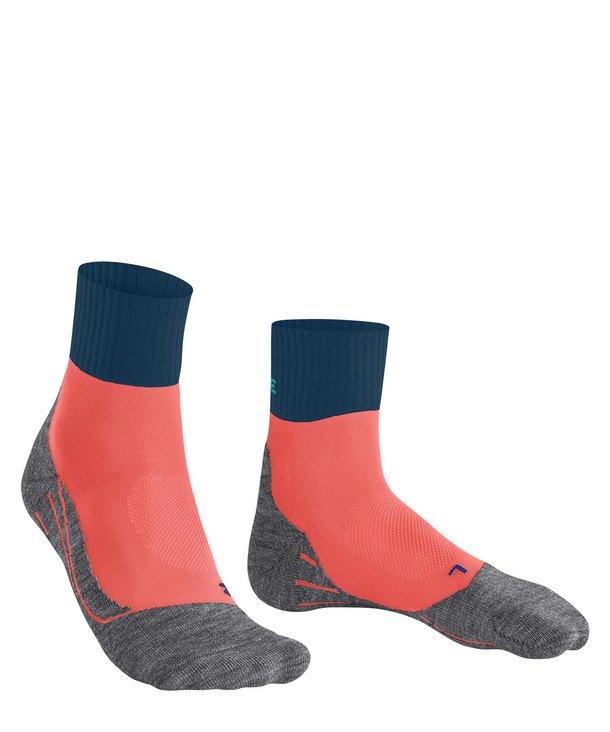 Women's TK2 Cool Short Trekking Socks - Coral