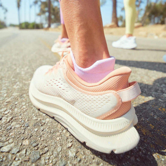 Unisex Elite Light Cushion No Show Tab Socks - Purple