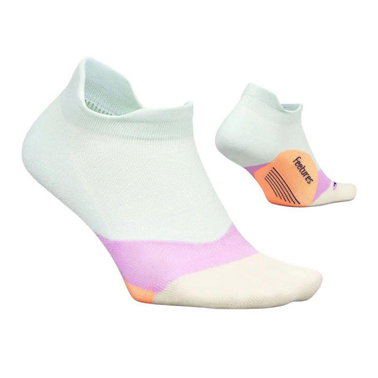 Unisex Elite Light Cushion No Show Tab Socks - Light Green