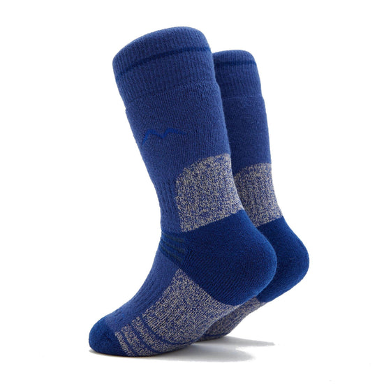 Kids Midweight Socks 2-Pack - Blue