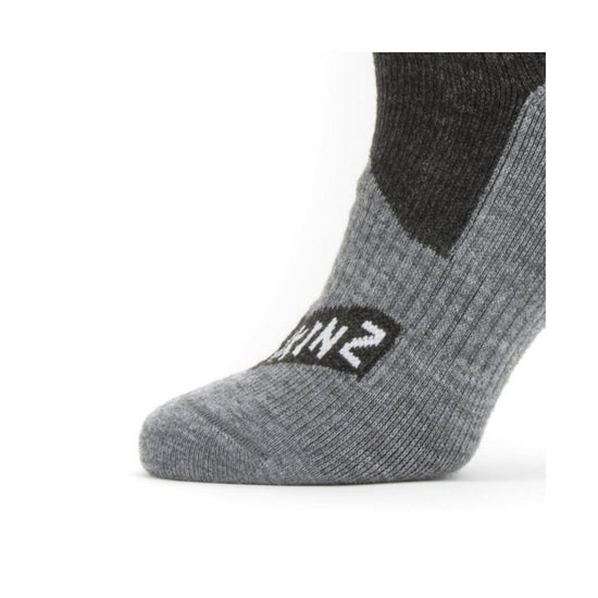 Unisex Raynham Socks - Black/Grey