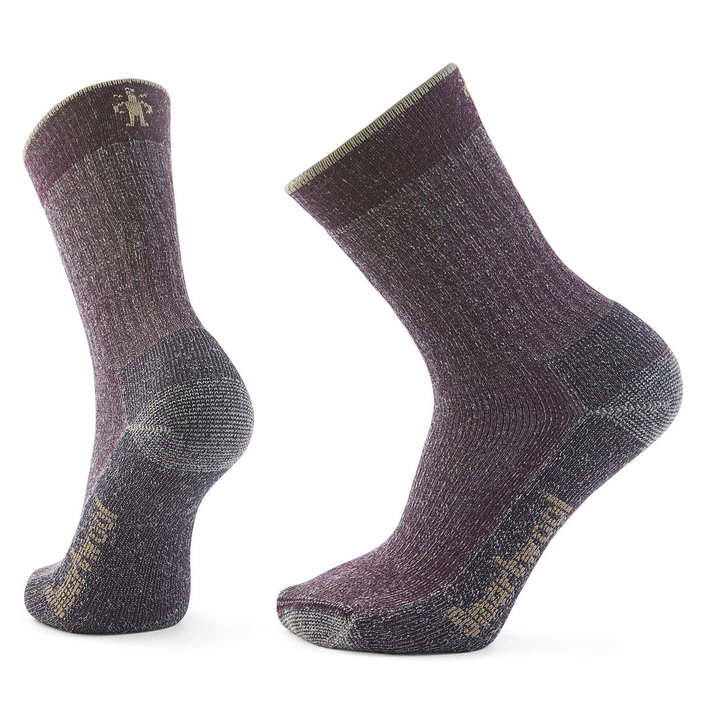 Unisex Hike Classic Full Cushion Second Cut Crew Socks - Purple