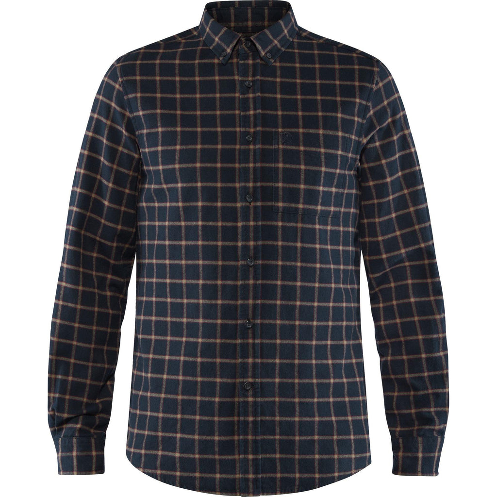 Men's Ovik Flannel Shirt - Dark Navy