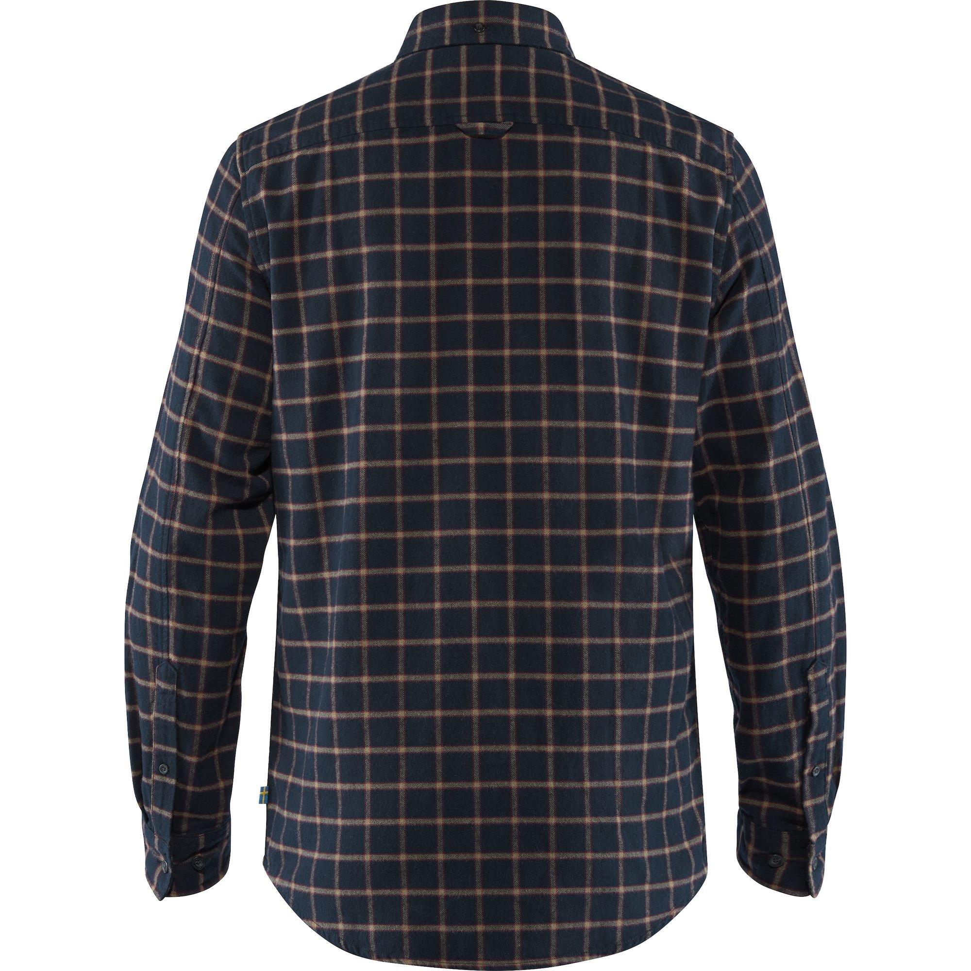 Men's Ovik Flannel Shirt - Dark Navy