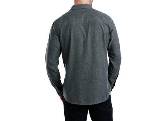 Men's Descendr Flannel Long Sleeve Shirt - Grey