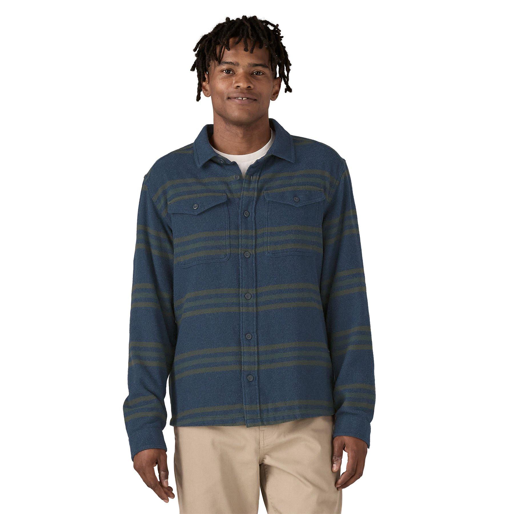 Men's Fjord Flannel Shirt - Blue