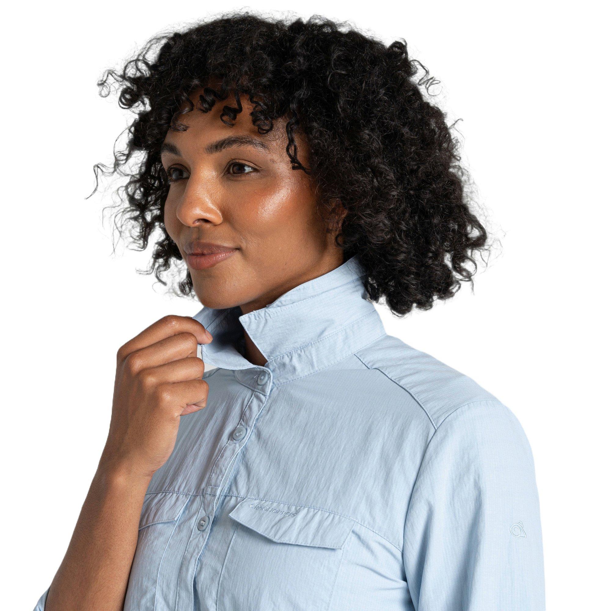 Women's NosiLife Adventure III Long-Sleeve Shirt - Blue