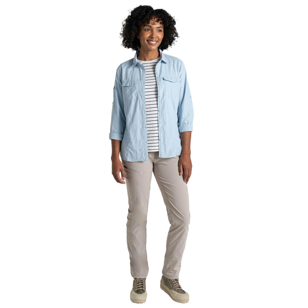 Women's NosiLife Adventure III Long-Sleeve Shirt - Blue