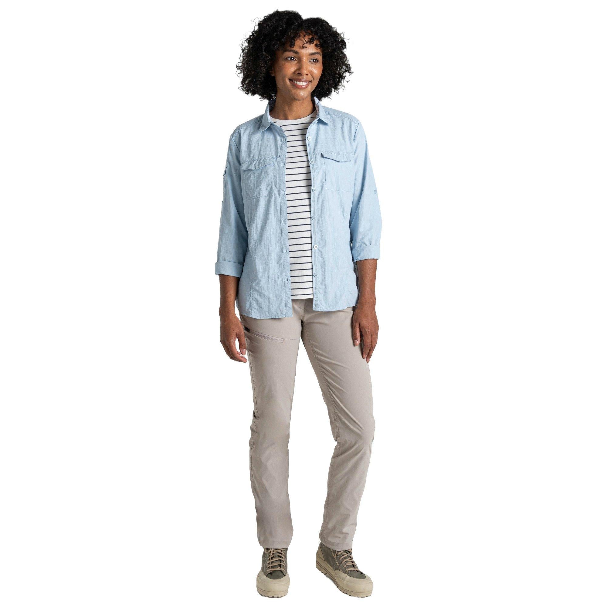 Women's NosiLife Adventure III Long-Sleeve Shirt - Blue