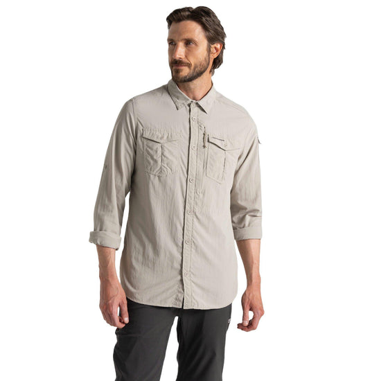 Men's NosiLife Adventure III Long-Sleeve Shirt - Grey