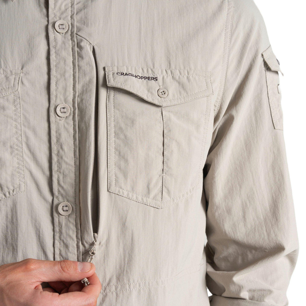 Men's NosiLife Adventure III Long-Sleeve Shirt - Grey