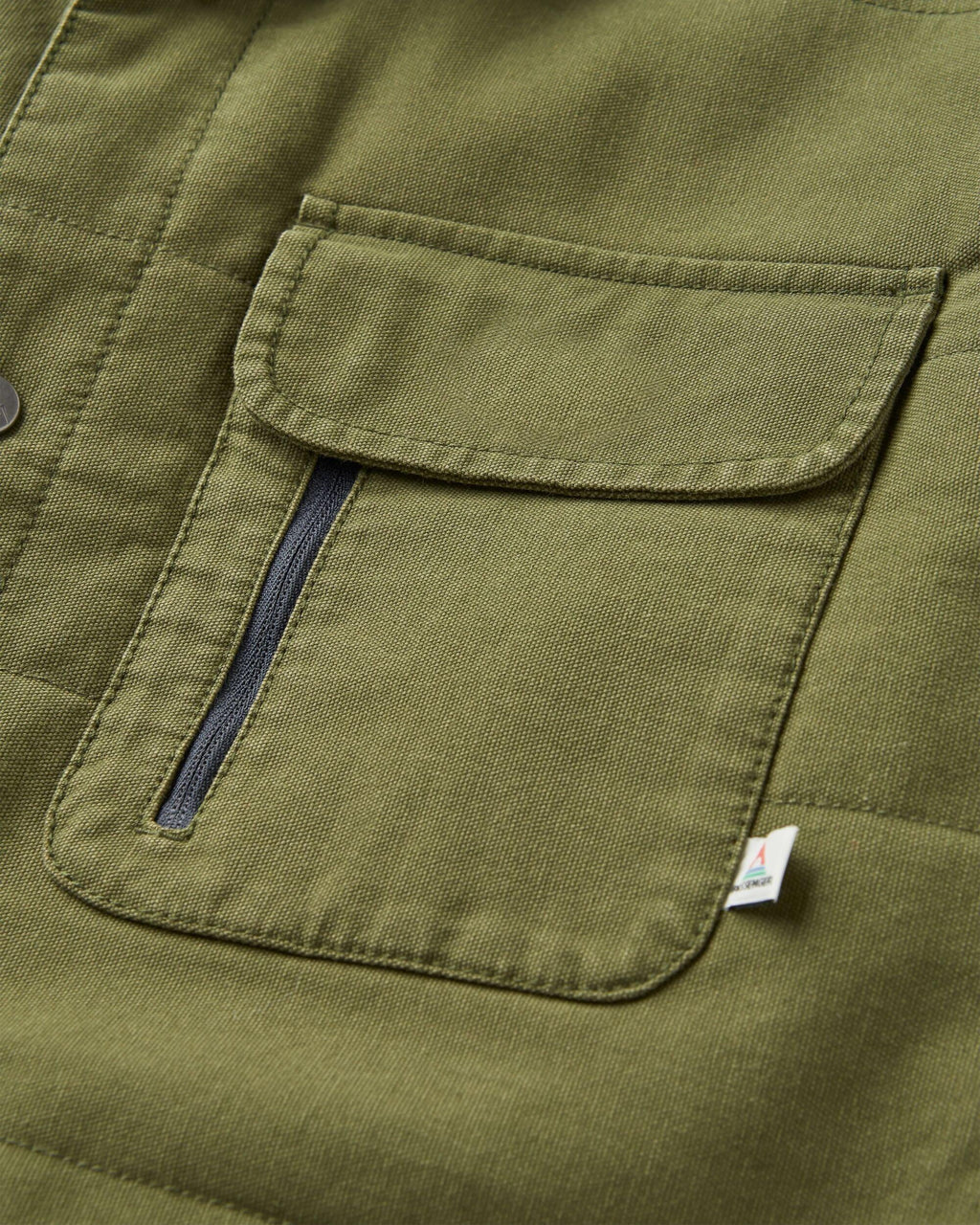 Men's Taranaki Quilted Overshirt - Green