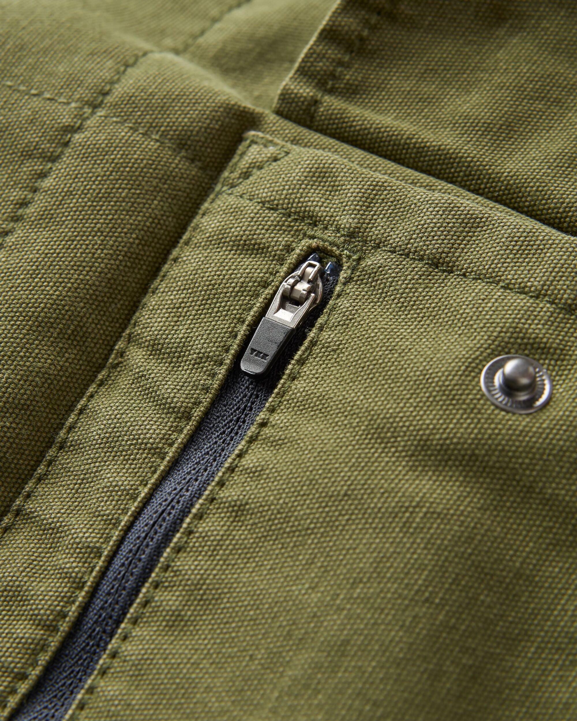 Men's Taranaki Quilted Overshirt - Green